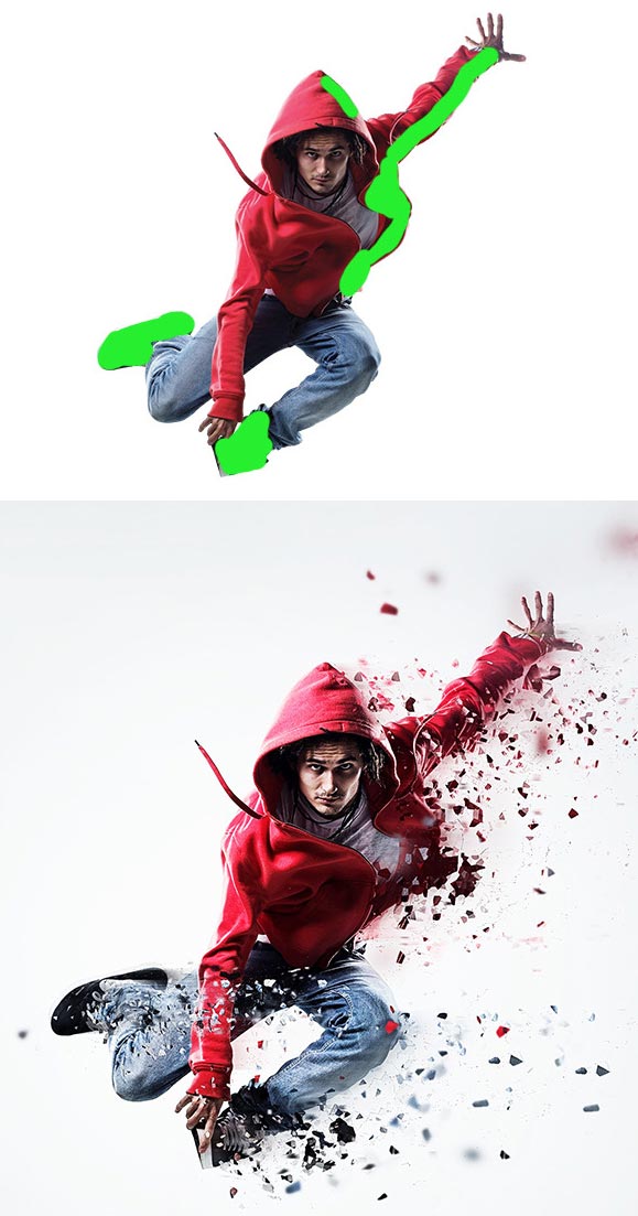 Dispersion Photoshop Action